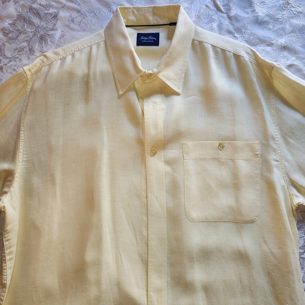 Indigo Palms NWOT Men's Button Down Shirt